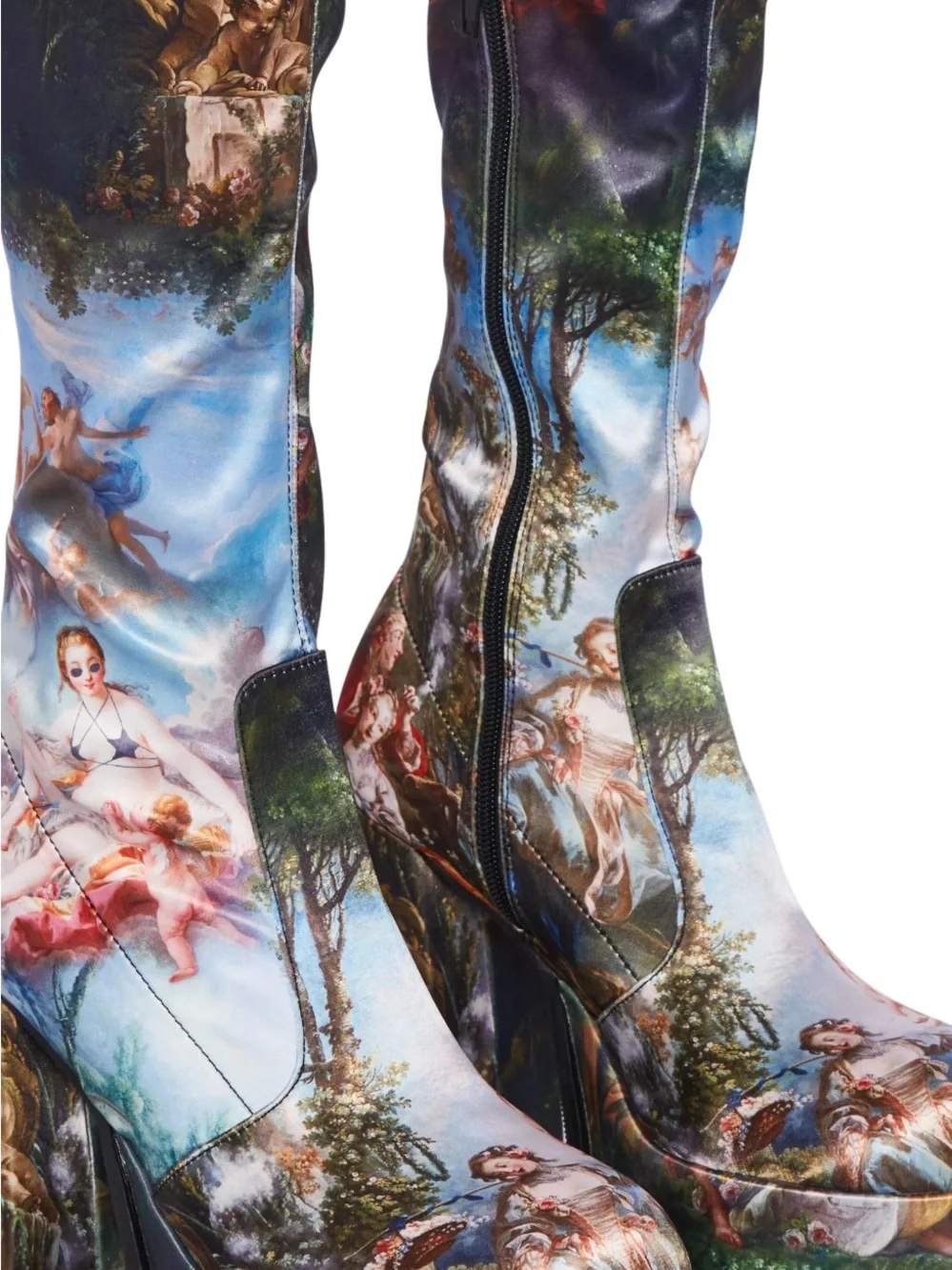 Current Mood DA VINCI’S DEMONS PLATFORM THIGH HIGH BOOTS
